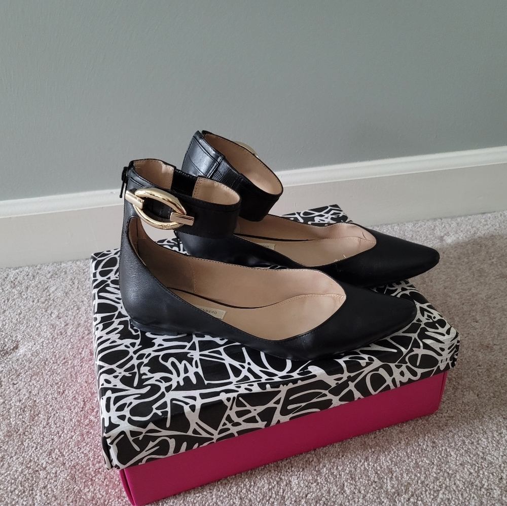 DVF Evie Black Soft Calf Leather